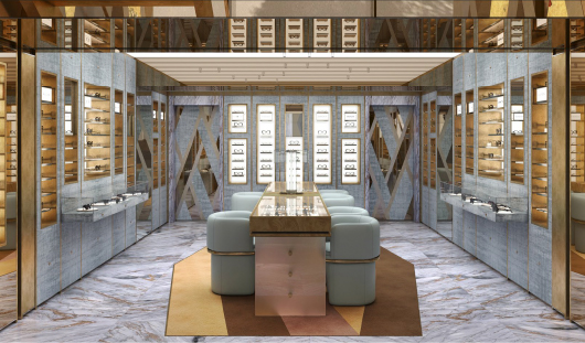 B1F Eyecare & Frames店内