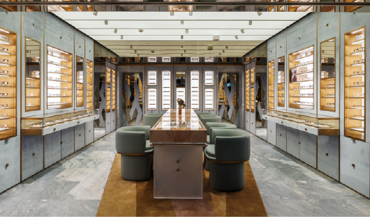 B1F Eyecare & Frames店内